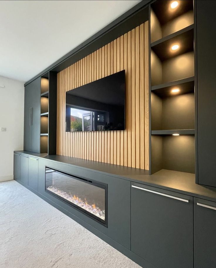Minimalist TV Wall